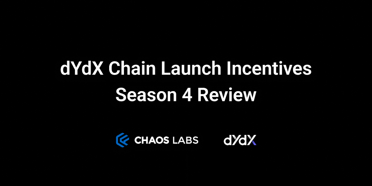 Cover Image for dYdX Chain: End of Season 4 Launch Incentive Analysis