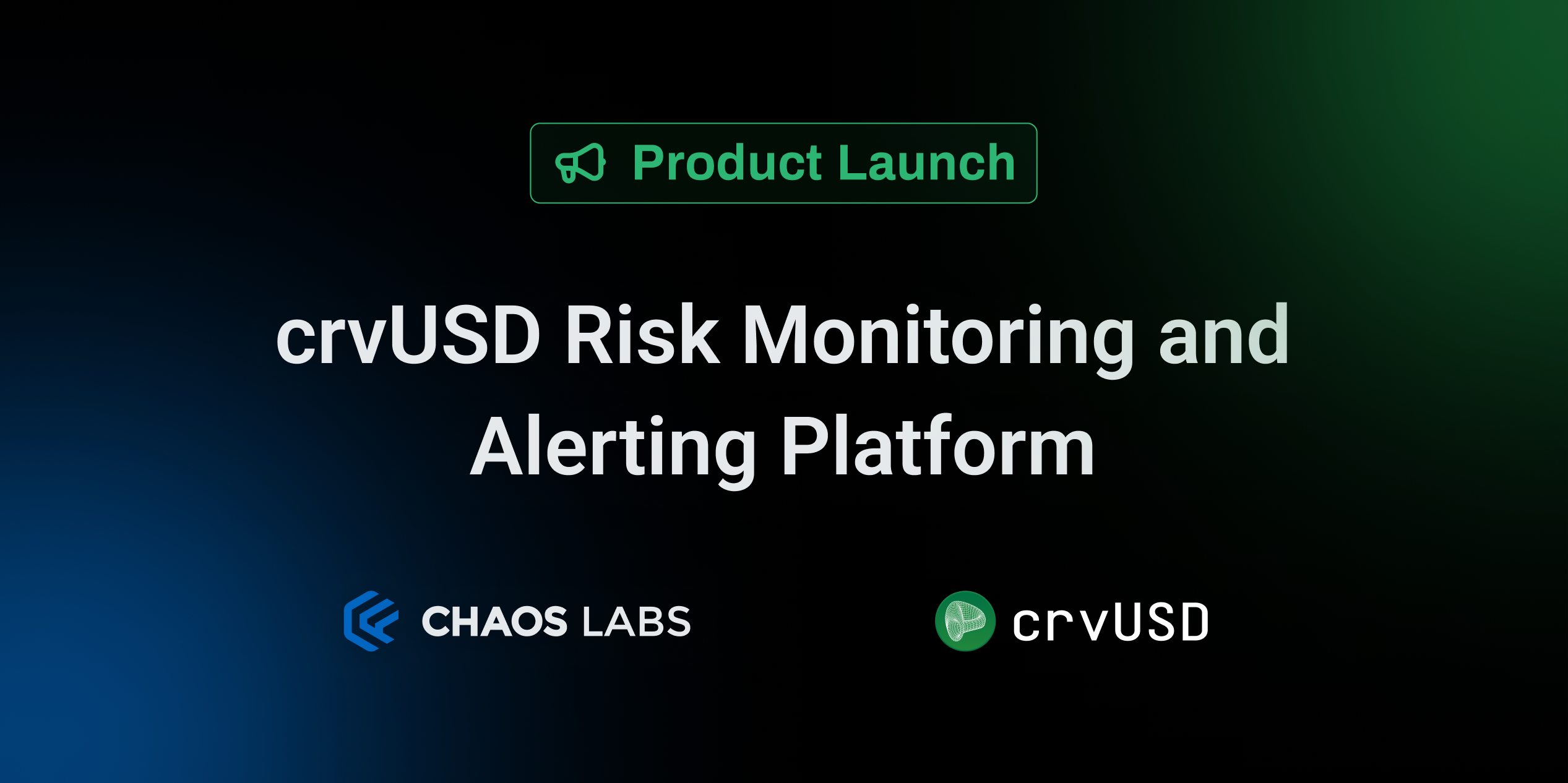 Cover Image for crvUSD Risk Monitoring And Alerting Platform