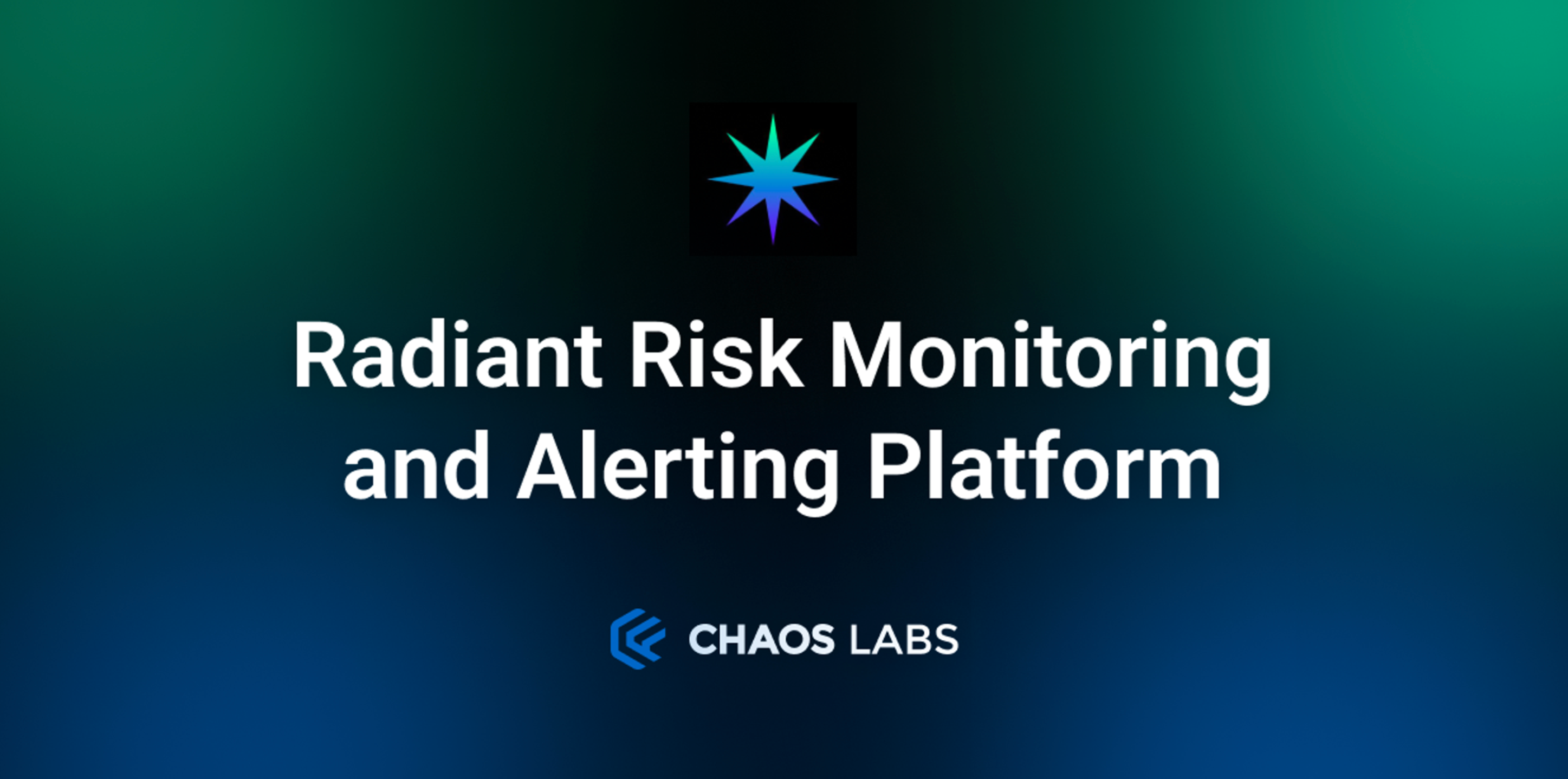Cover Image for Radiant Risk Monitoring and Alerting Platform