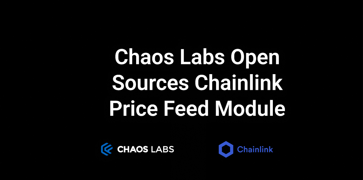 Cover Image for Chaos Labs Open Sources Chainlink Price Feed NPM Module