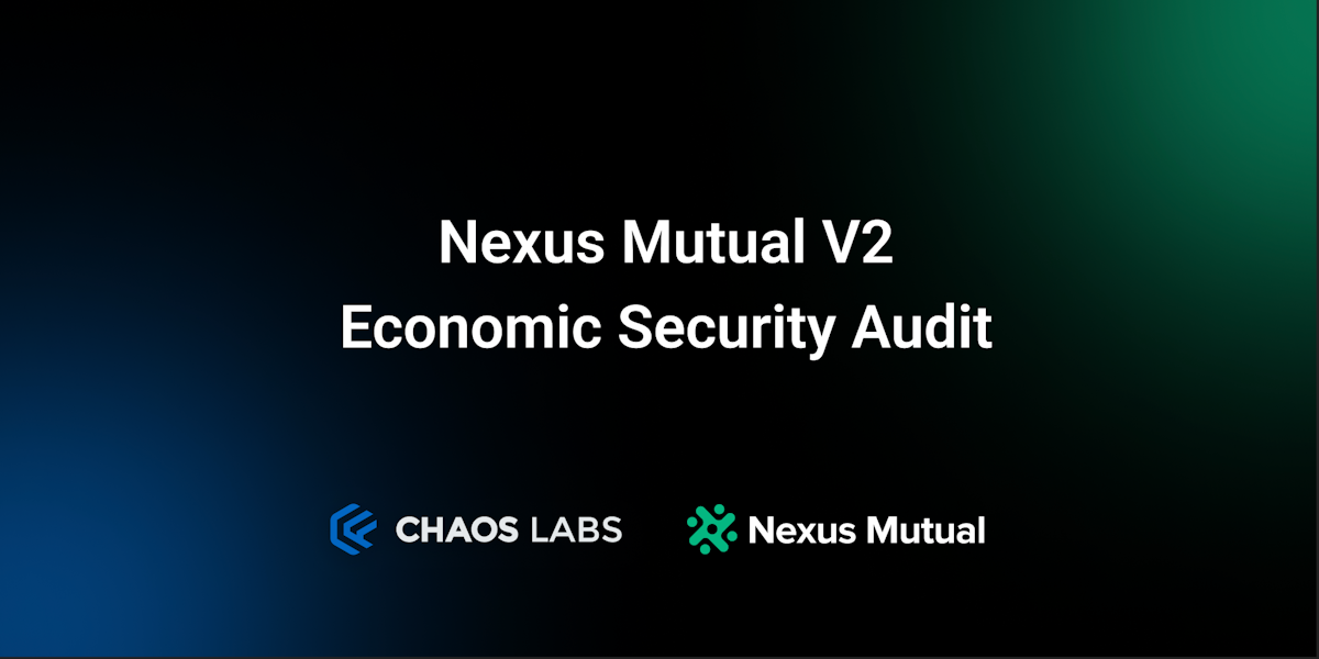 Nexus Mutual V2 Economic Security Audit