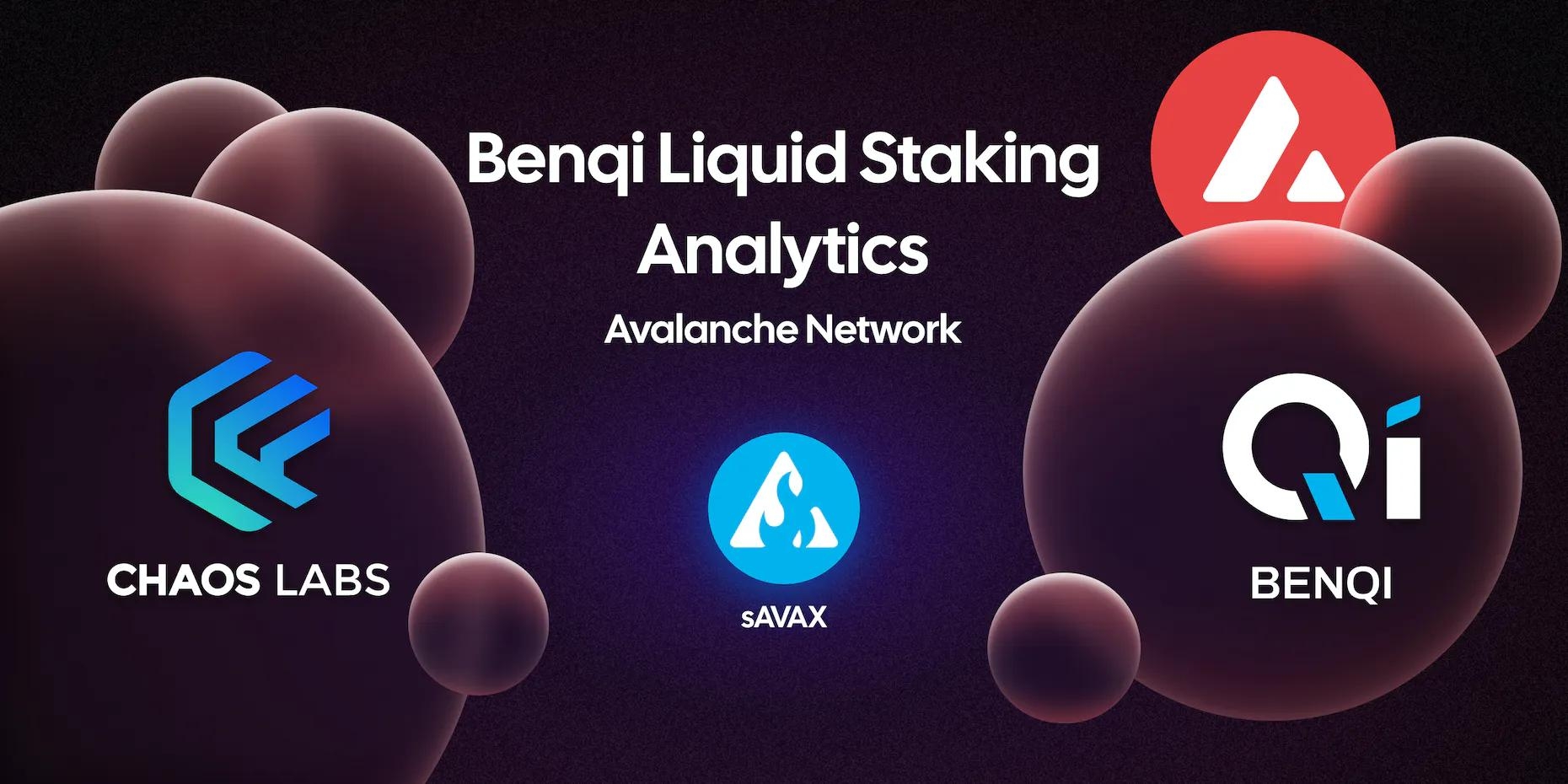 Cover Image for Chaos Labs Collaborates with Benqi For Liquid Staking Analytics