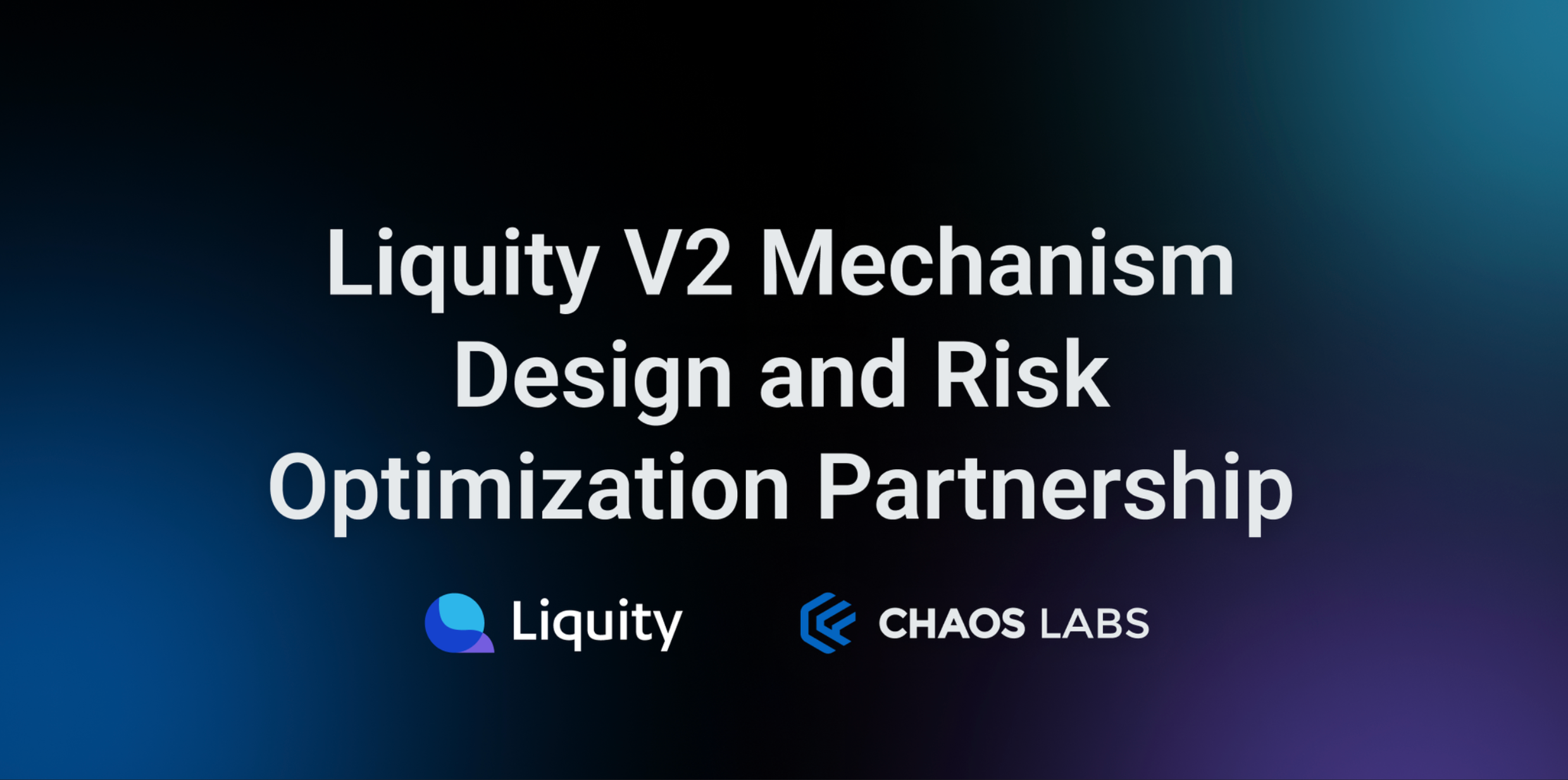 Cover Image for Chaos Labs Partners with Liquity Protocol