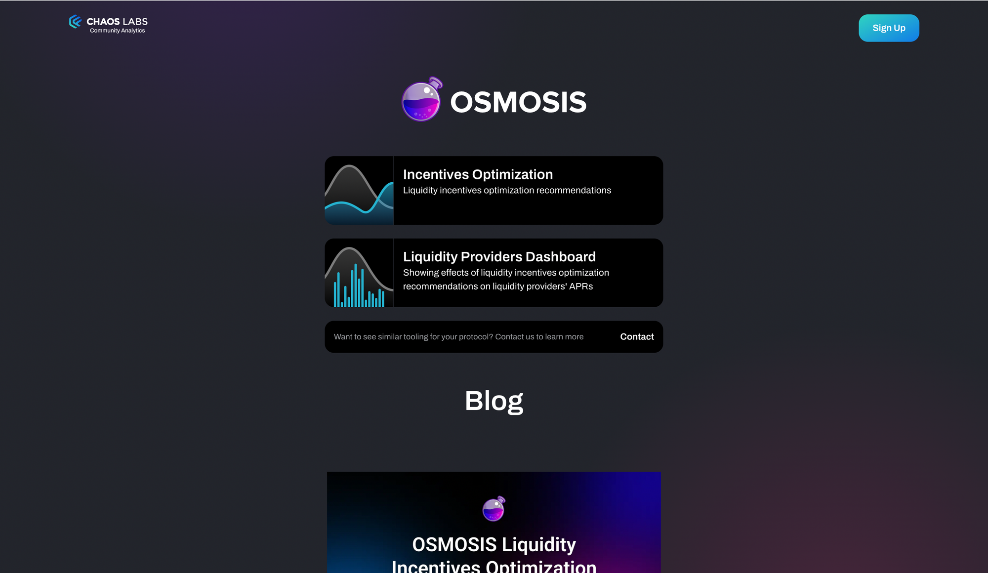Osmosis Community Page