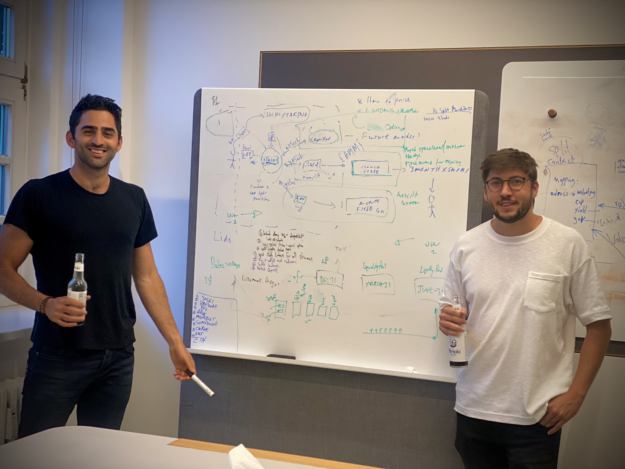 One of the earliest DeFi workshops with Omer and Yonatan Haimowitz in Berlin, before he joined as Senior Data Scientist